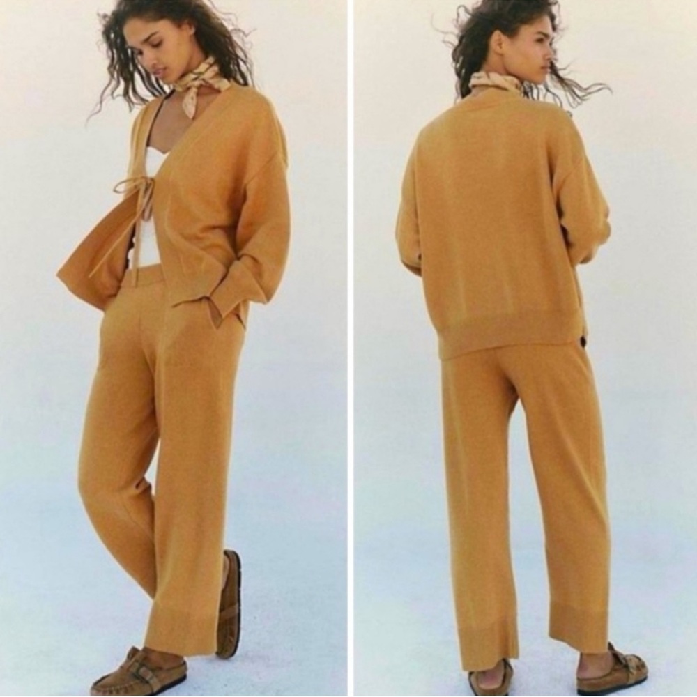 FREE PEOPLE Solar Cardigan and Pants Sweater Set - Picture 4 of 7